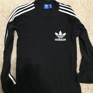 Adidas 3-Stripes Long Sleeve T Shirt